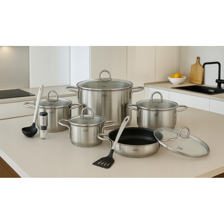 WMF - Set de vase SILIT DIAMANT, 8 piese