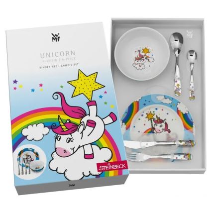 WMF - Set de veselă pentru copii UNICORN, 6 piese