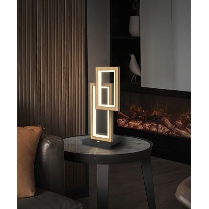 Wofi 8023-206 - Lampă de birou LED tactilă cu reglare a intensității PESCARA LED/21W/230V