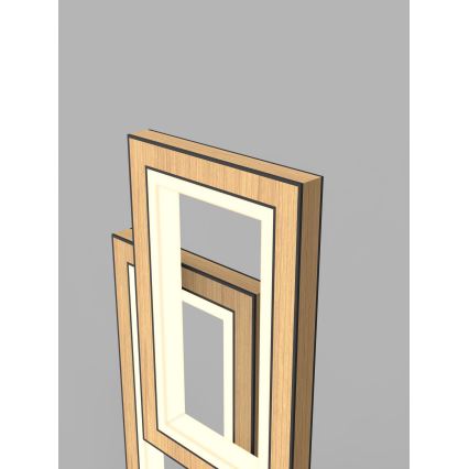 Wofi 8023-206 - Lampă de birou LED tactilă cu reglare a intensității PESCARA LED/21W/230V