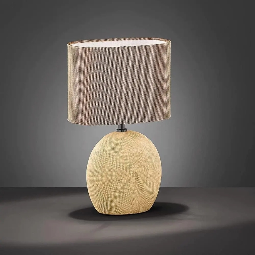 Wofi 845601236000 - Lampă de masă CARMEN 1xE14/40W/230V, bej