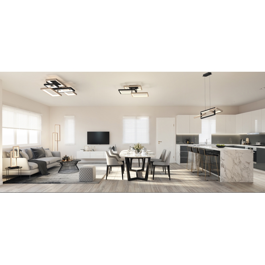 Wofi 9022-306M - Plafonier LED reglabil MATERA LED/37W/230V