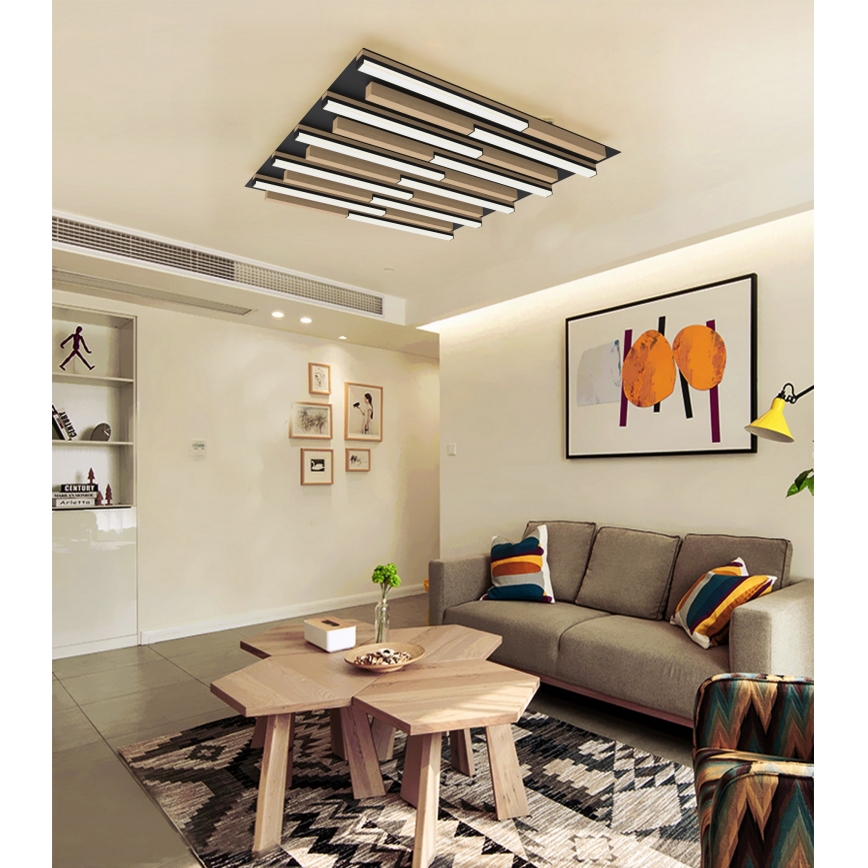 Wofi 9031-1006 - Plafonier LED dimabil PALERMO LED/40W/230V cauciuc