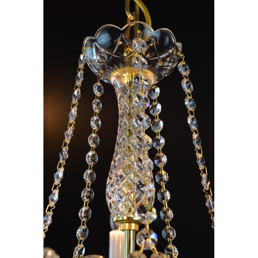 Wranovsky JWZ109052100 - Lustră de cristal pe lanț BALANCE 5xE14/40W/230V