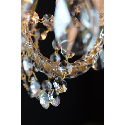 Wranovsky JWZ109052100 - Lustră de cristal pe lanț BALANCE 5xE14/40W/230V