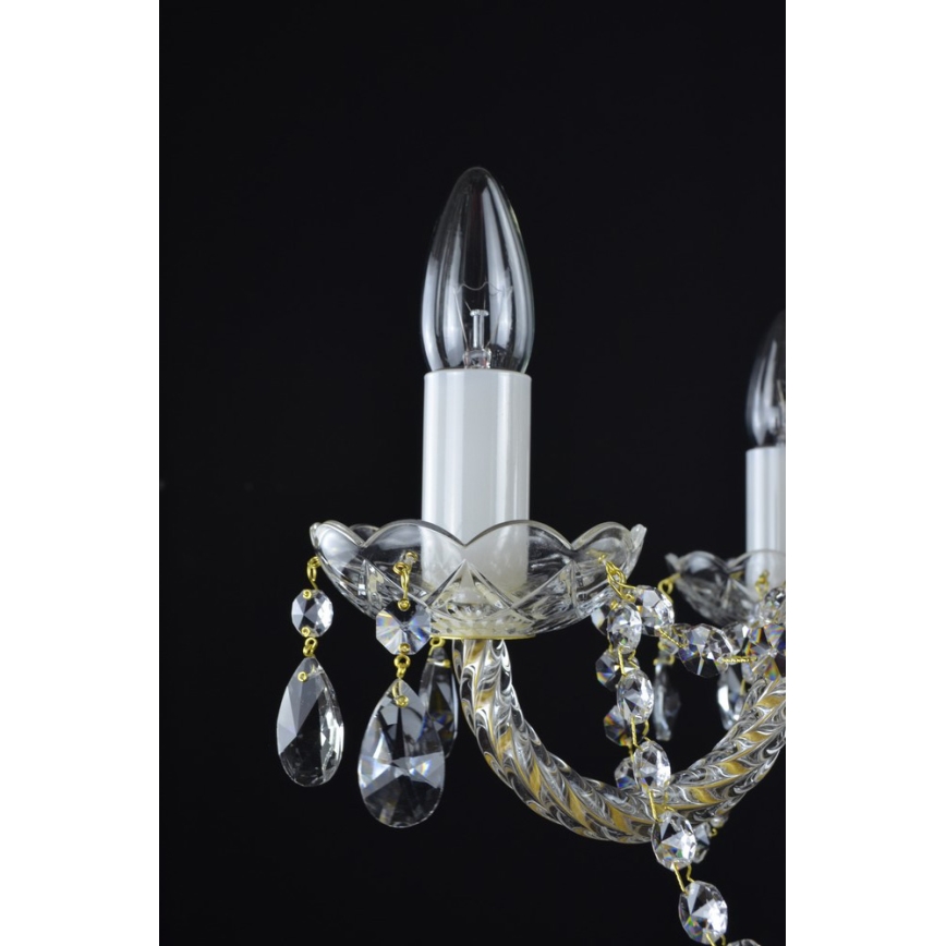 Wranovsky JWZ109052100 - Lustră de cristal pe lanț BALANCE 5xE14/40W/230V