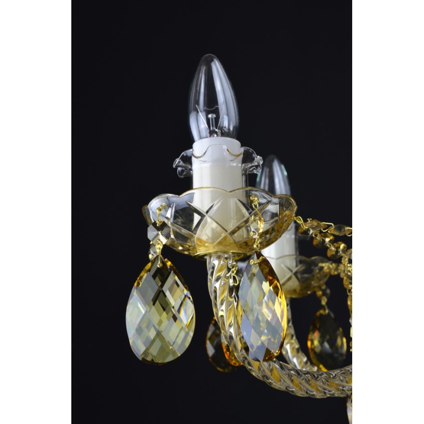 Wranovsky JWZ1140821008003 - Lustră de cristal pe lanț FINESSE 8xE14/40W/230V