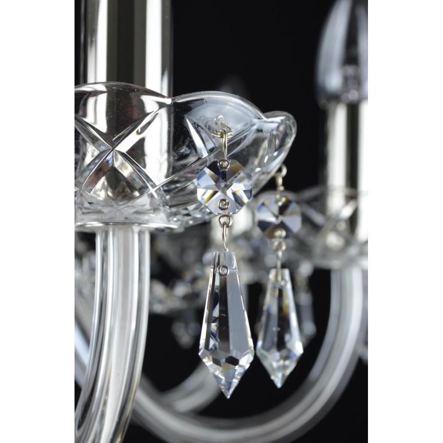 Wranovsky JWZ117082101 - Lustră de cristal pe lanț BONTON 8xE14/40W/230V