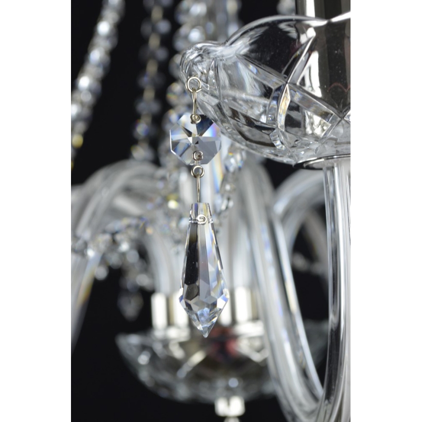 Wranovsky JWZ117082101 - Lustră de cristal pe lanț BONTON 8xE14/40W/230V