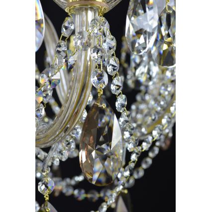 Wranovsky JWZ121102100 - Lustră de cristal pe lanț ZENITH 10xE14/40W/230V