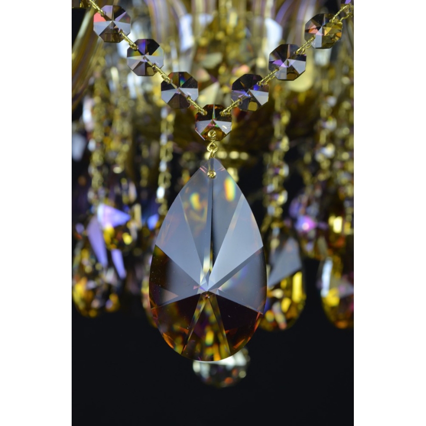 Wranovsky JWZ167061100 - Lustră de cristal pe lanț CLARIT 6xE14/40W/230V