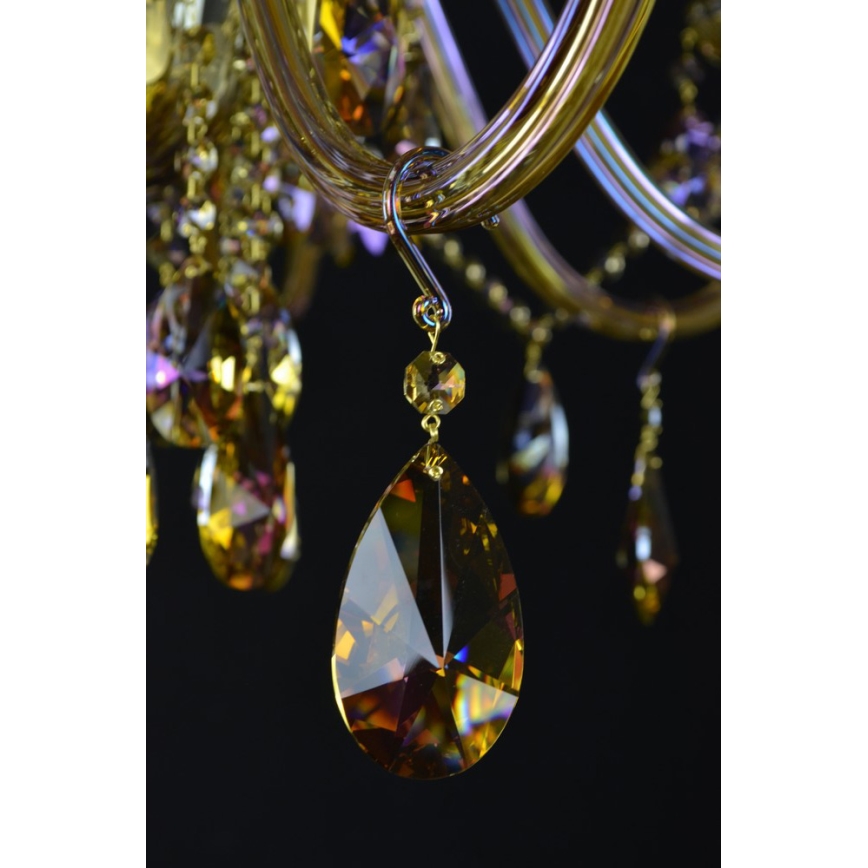 Wranovsky JWZ167061100 - Lustră de cristal pe lanț CLARIT 6xE14/40W/230V