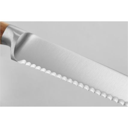 Wüsthof - Cuțit de bucătărie pentru pâine AMICI 14 cm, mâner din lemn de măslin