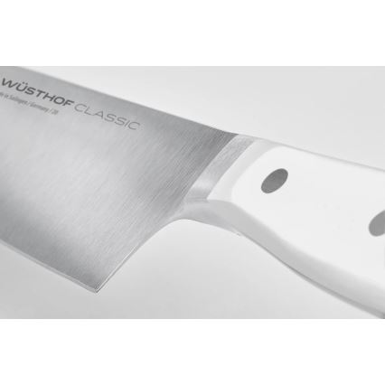Wüsthof - Cuțit de bucătărie Santoku CLASSIC, lamă 14 cm, alb
