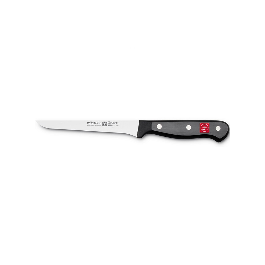 Wüsthof - Set de cuțite de bucătărie GOURMET, 6 piese, negru