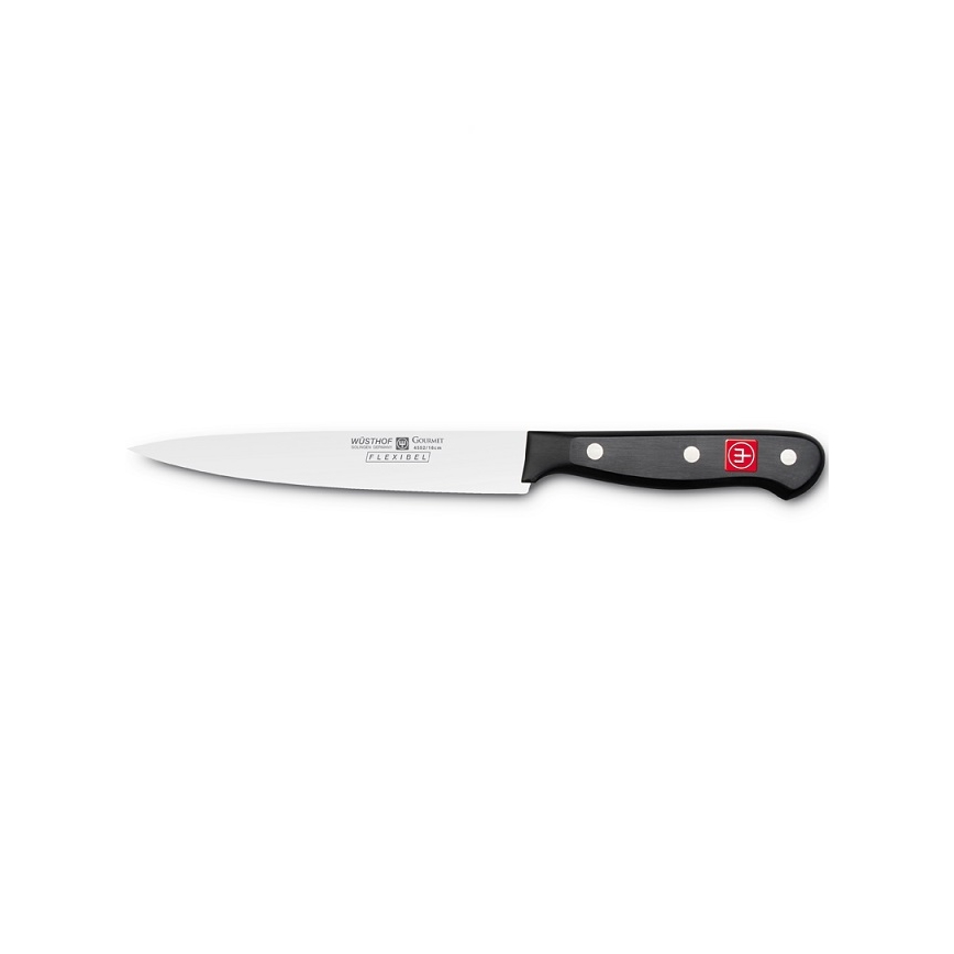 Wüsthof - Set de cuțite de bucătărie GOURMET, 6 piese, negru