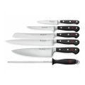 Wüsthof - Set de 6 cuțite de bucătărie CLASSIC, negru