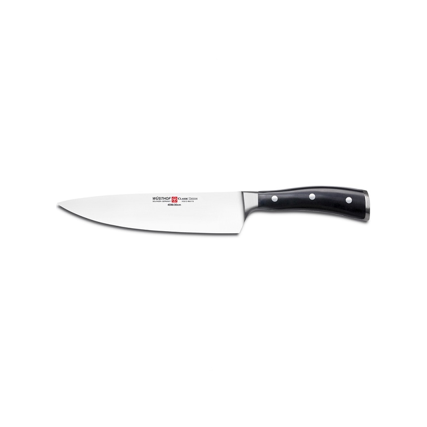 Wüsthof - Set de cuțite de bucătărie CLASSIC IKON, 3 piese, negru
