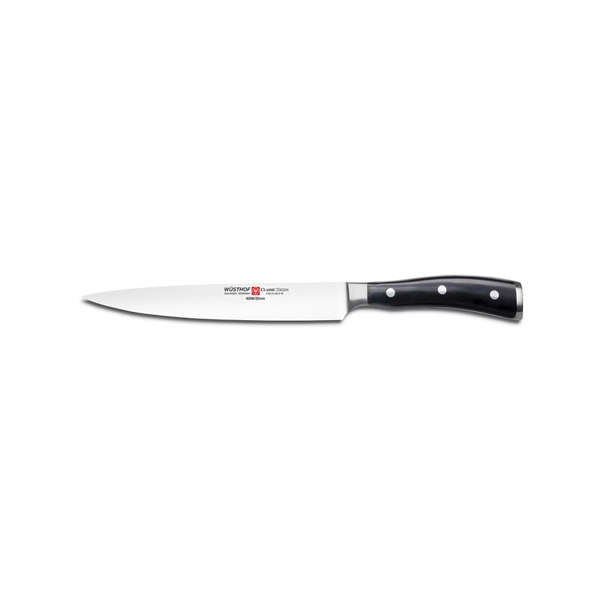 Wüsthof - Set de cuțite de bucătărie CLASSIC IKON, 3 piese, negru