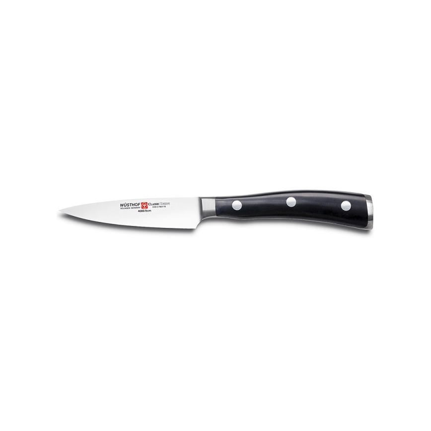 Wüsthof - Set de cuțite de bucătărie CLASSIC IKON, 3 piese, negru