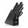 Wüsthof - Set de cuțite de bucătărie în suport CLASSIC 8 piese frasin/negru