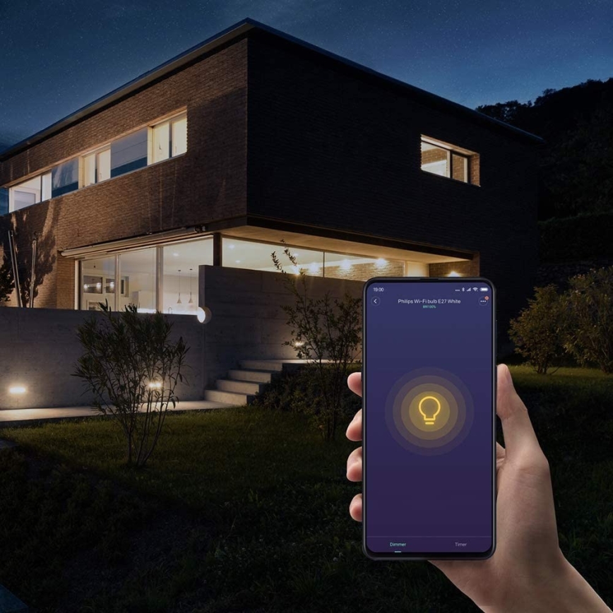 Xiaomi - LED Bec dimmabil Philips E27/9W/230V 2700K Wi-Fi