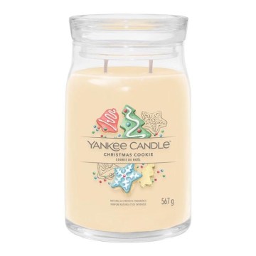 Yankee Candle - Lumânare parfumată CHRISTMAS COOKIE mare 567 g 60-90 ore.