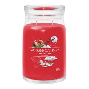 Yankee Candle - Lumânare parfumată CHRISTMAS EVE mare 567g 60-90 ore.