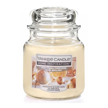 Yankee Candle - Lumânare parfumată GLISTENING CHRISTMAS mică 104g 20-30 ore