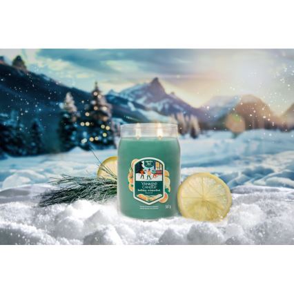 Yankee Candle - Lumânare parfumată HOLIDAY WINTERFEST mare 567 g 60-90 ore