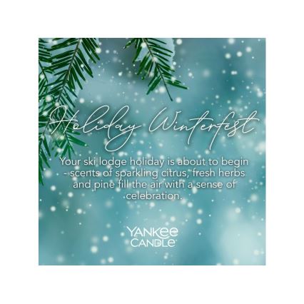 Yankee Candle - Lumânare parfumată HOLIDAY WINTERFEST mare 567 g 60-90 ore