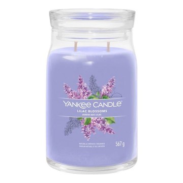 Yankee Candle - Lumânare parfumată LILAC BLOSSOMS mare 567g 60-90 ore.
