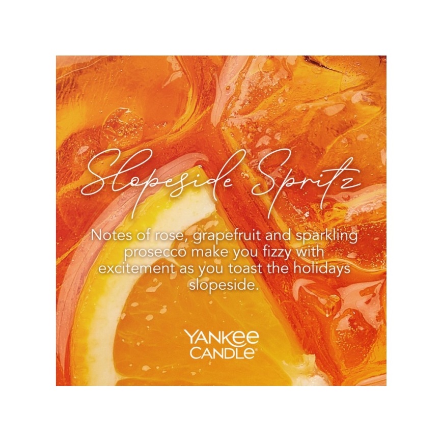 Yankee Candle - Lumânare parfumată SLOPESIDE SPRITZ mare 567g 60-90 ore