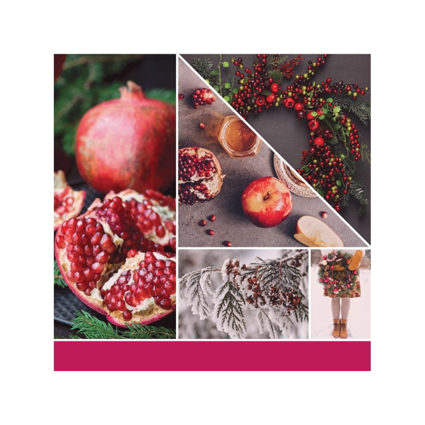 Yankee Candle - Lumânare parfumată SPARKLING WINTERBERRY mare 567g 60-90 ore.
