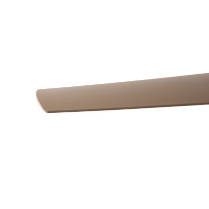 ZEVENTI - Ventilator de tavan LED BARROSA, 18W/230V, 3000/4000/6000K, Wi‑Fi Tuya, bej + telecomandă