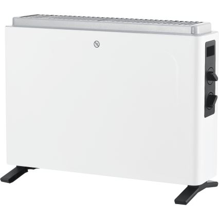 ZEVENTI - Încălzitor electric/convector 800/1200/2000W/230V alb