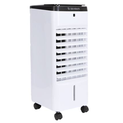 ZEVENTI - Răcitor de aer ARCTIC 60W/230V negru/alb + telecomandă