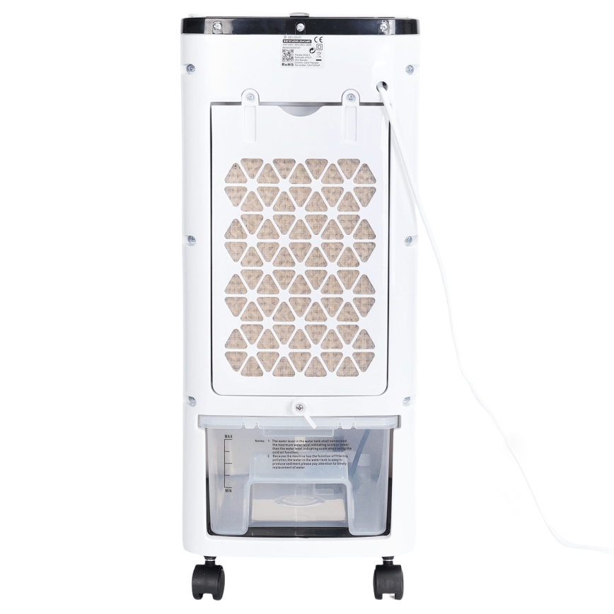 ZEVENTI - Răcitor de aer ARCTIC 60W/230V negru/alb + telecomandă