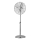 ZEVENTI - Ventilator cu stativ FLOW 50W/230V, 125 cm, crom lucios