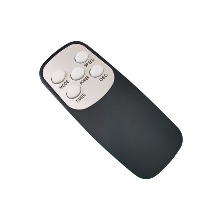 ZEVENTI - Ventilator de perete FANNY 50W/230V Ø 45 cm bronz + telecomandă