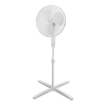 ZEVENTI - Ventilator de podea FLOW 40W/230V 123 cm alb