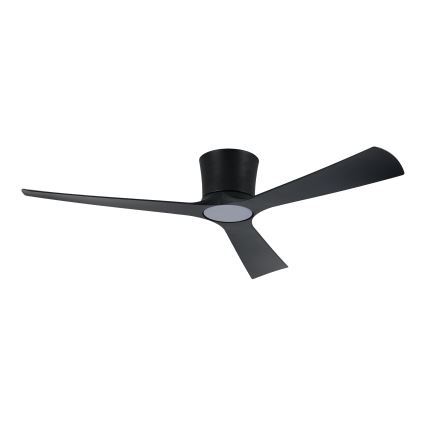 ZEVENTI - Ventilator de tavan LED reglabil AUREX LED/24W/230V 3000/4000/6000K Wi-Fi Tuya negru + telecomandă