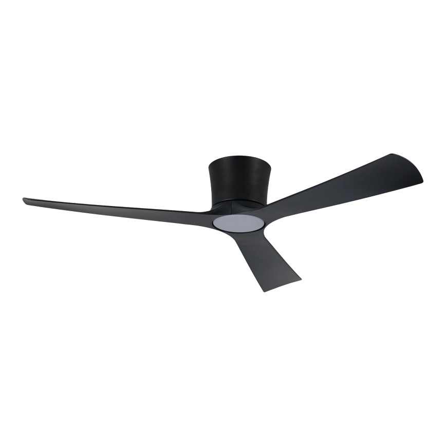 ZEVENTI - Ventilator de tavan LED reglabil AUREX LED/24W/230V 3000/4000/6000K Wi-Fi Tuya negru + telecomandă