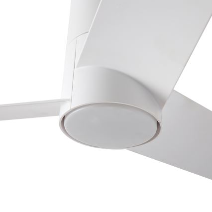 ZEVENTI - Ventilator de tavan LED BARROSA, 18W/230V, 3000/4000/6000K, Wi-Fi Tuya, alb + telecomandă