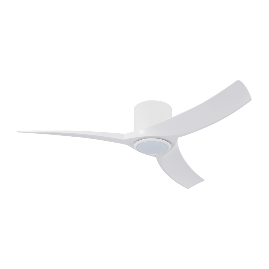 ZEVENTI - Ventilator de tavan LED dimmabil ORBITO LED/24W/230V 3000/4000/6000K Wi-Fi Tuya alb + telecomandă