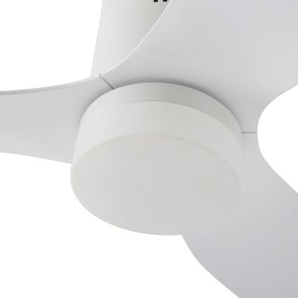 ZEVENTI - Ventilator de tavan PADUA LED/18W/230V 3000/4000/6000K Wi-Fi Tuya alb + telecomandă