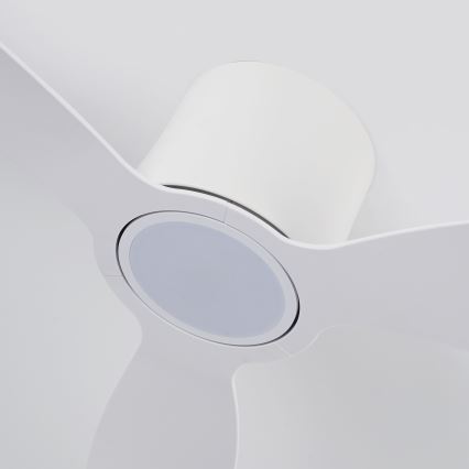 ZEVENTI - Ventilator de tavan LED dimmabil VENTORA LED/24W/230V 3000/4000/6000K Wi-Fi Tuya alb + telecomandă