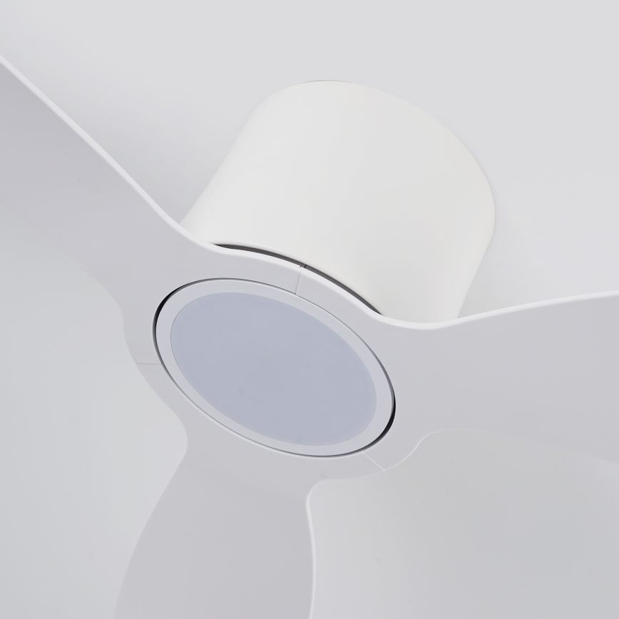 ZEVENTI - Ventilator de tavan LED dimmabil VENTORA LED/24W/230V 3000/4000/6000K Wi-Fi Tuya alb + telecomandă