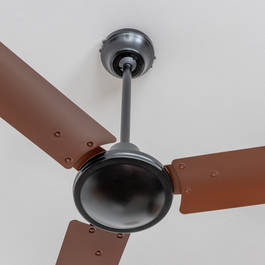 ZEVENTI - Ventilator de tavan TOFINO maro