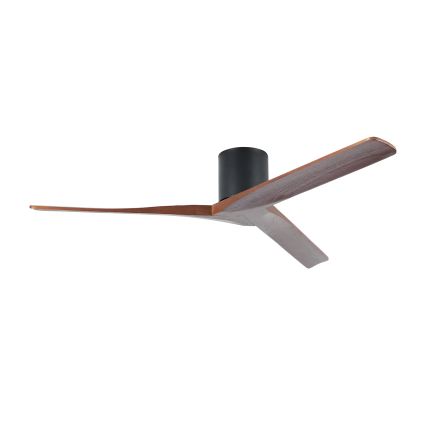 ZEVENTI - Ventilator de tavan VELLON Wi-Fi Tuya negru/nuc + telecomandă